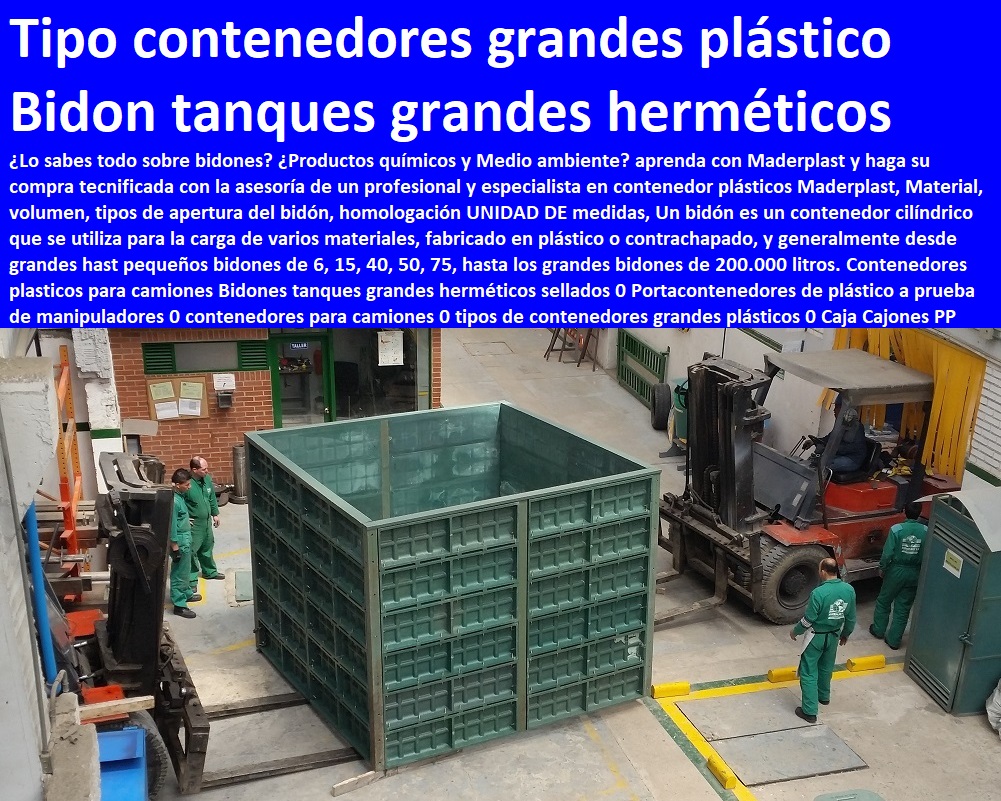 Contenedores plasticos para camiones Bidones tanques grandes herméticos sellados 0 Portacontenedores de plástico a prueba de manipuladores 0 contenedores para camiones 0 tipos de contenedores grandes plásticos 0 Caja Cajones PP Contenedores plasticos para camiones Bidones tanques grandes herméticos sellados 0 Portacontenedores de plástico a prueba de manipuladores 0 contenedores para camiones 0 tipos de contenedores grandes plásticos 0 Caja Cajones PP